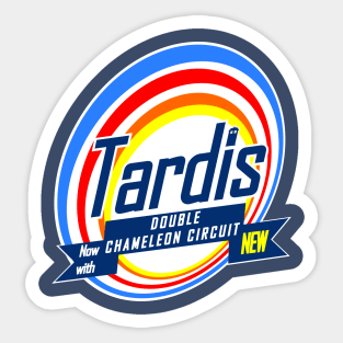 TARDIS DOUBLE CHAMELEON CIRCUIT Sticker